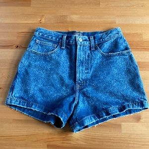 Abercrombie Ultra High Rise Denim Shorts